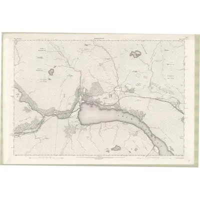 1902 Map of Ross and Cromarty Sheet LXXIV, 1905 Print