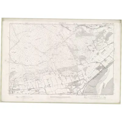 1904 Map of Ross and Cromarty Sheet LXXVI, 1907 Print