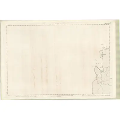 1902 Map of Ross and Cromarty Sheet LXXXa, 1905 Print