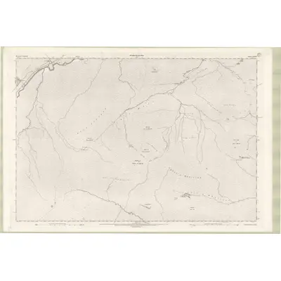 1902 Map of Ross and Cromarty Sheet LXXXV, 1905 Print