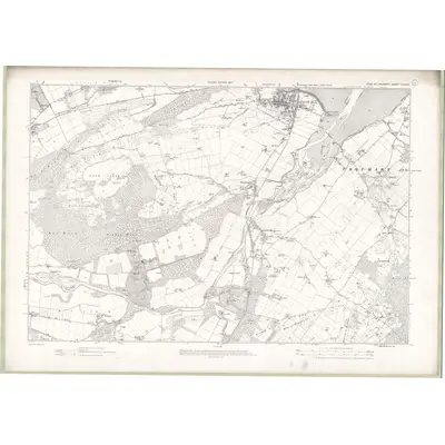 1904 Map of Ross and Cromarty Sheet LXXXVIII, 1907 Print