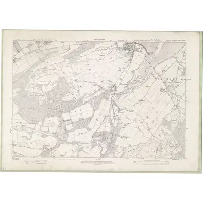 1904 Map of Ross and Cromarty Sheet LXXXVIII, 1937 Print