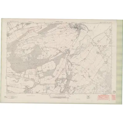 1938 Map of Ross and Cromarty Sheet LXXXVIII, 1950 Print