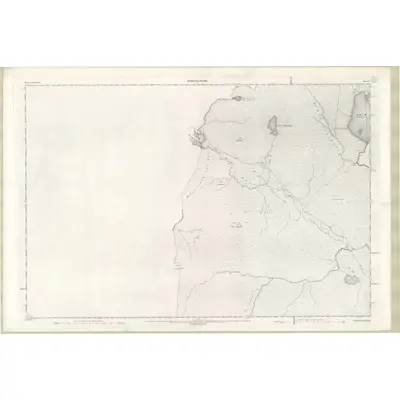 1903 Map of Ross and Cromarty Sheet V, 1906 Print