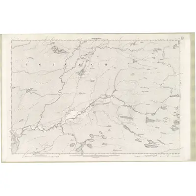 1902 Map of Ross and Cromarty Sheet VIII, 1906 Print