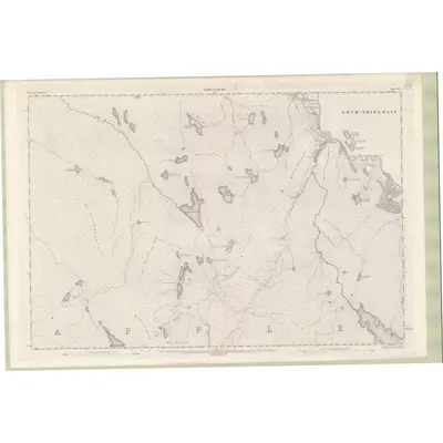 1902 Map of Ross and Cromarty Sheet XCI, 1905 Print