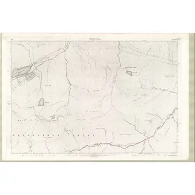1902 Map of Ross and Cromarty Sheet XCV, 1905 Print