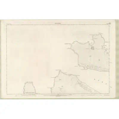 1902 Map of Ross and Cromarty Sheet XII, 1905 Print