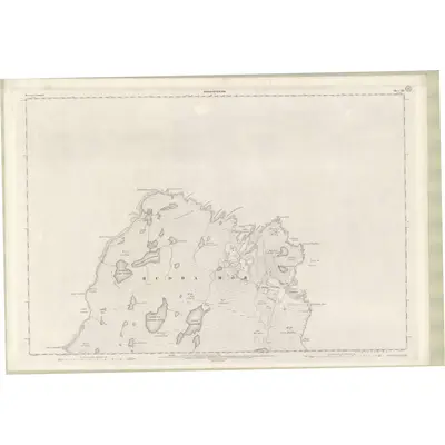 1902 Map of Ross and Cromarty Sheet XIIa, 1905 Print