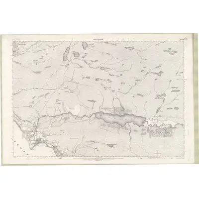 1902 Map of Ross and Cromarty Sheet XIV, 1906 Print