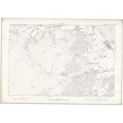 1904 Map of Ross and Cromarty Sheet XLI, 1907 Print