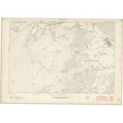 1938 Map of Ross and Cromarty Sheet XLI, 1950 Print