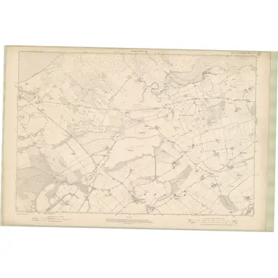 1904 Map of Ross and Cromarty Sheet XLII, 1906 Print