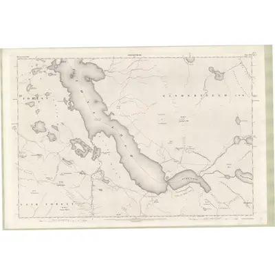1902 Map of Ross and Cromarty Sheet XLVI, 1905 Print