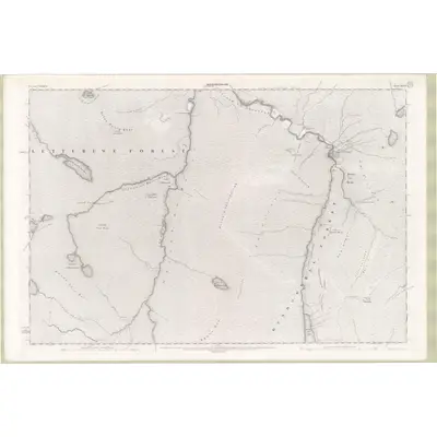 1902 Map of Ross and Cromarty Sheet XLVII, 1905 Print