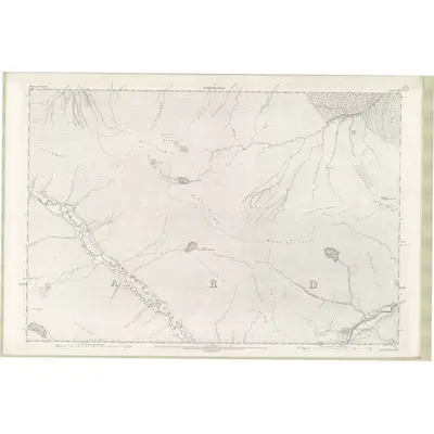 1903 Map of Ross and Cromarty Sheet XVII, 1907 Print