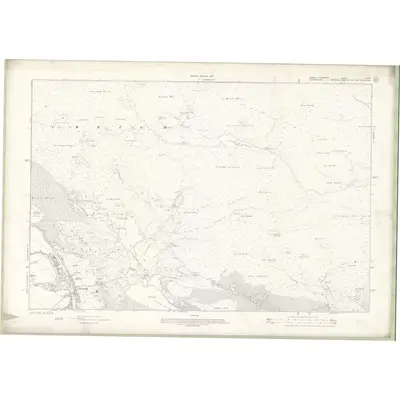 1903 Map of Ross and Cromarty Sheet XVIIIa, 1907 Print