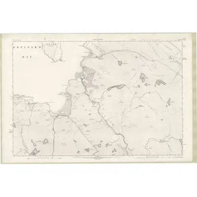 1902 Map of Ross and Cromarty Sheet XX, 1906 Print
