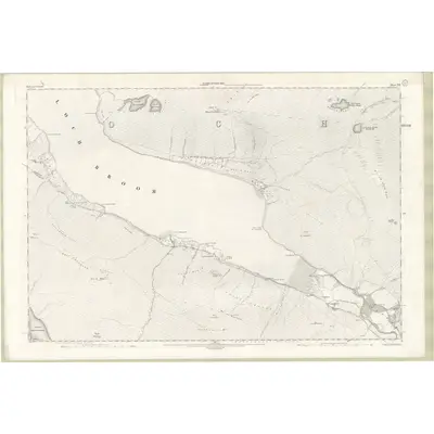 1902 Map of Ross and Cromarty Sheet XXI, 1906 Print