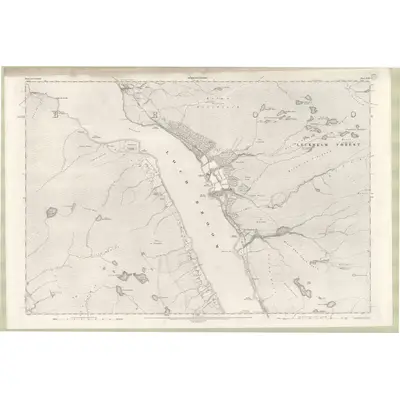 1902 Map of Ross and Cromarty Sheet XXII, 1906 Print