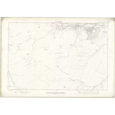 1902 Map of Ross and Cromarty Sheet XXVI, 1907 Print