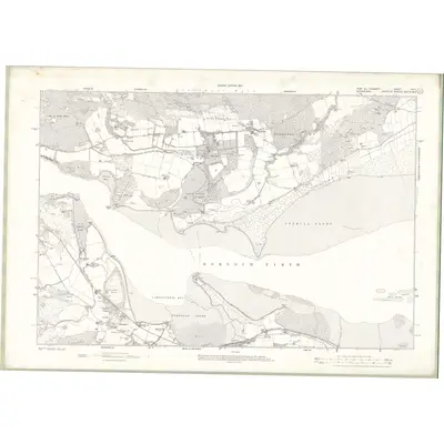 1904 Map of Ross and Cromarty Sheet XXVIII, 1907 Print