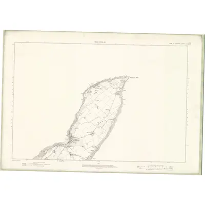1904 Map of Ross and Cromarty Sheet XXX, 1907 Print