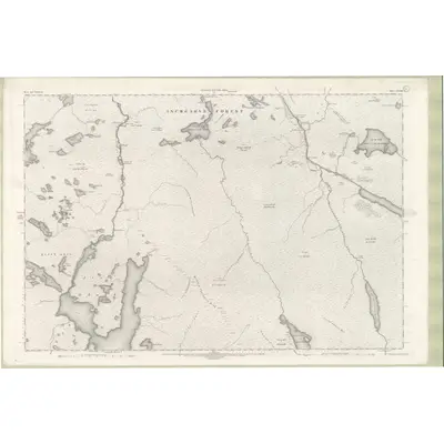 1902 Map of Ross and Cromarty Sheet XXXIII, 1905 Print