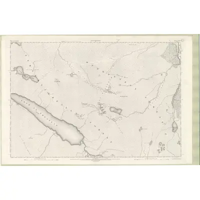 1902 Map of Ross and Cromarty Sheet XXXIV, 1906 Print