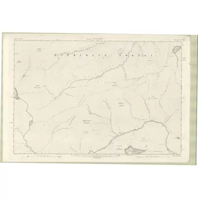 1902 Map of Ross and Cromarty Sheet XXXVIII, 1905 Print