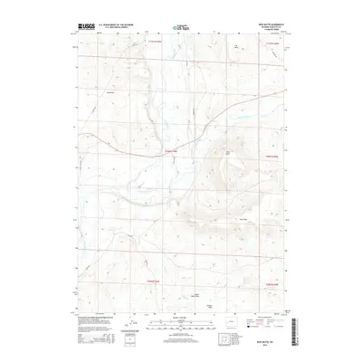 2015 Map of Ross Butte, 2015 Print