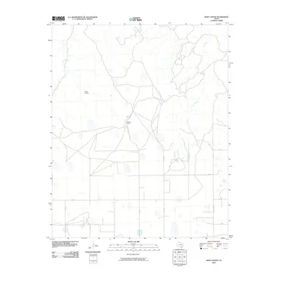 2010 Map of Ross Canyon, 2010 Print