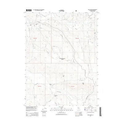2015 Map of Ross Canyon, 2015 Print