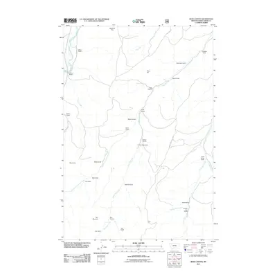 2011 Map of Ross Canyon, 2011 Print