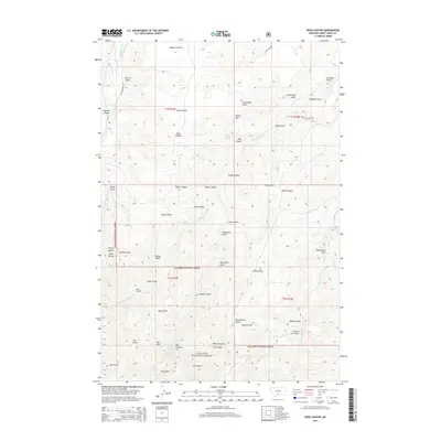 2014 Map of Ross Canyon, 2014 Print