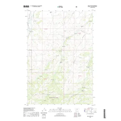 2020 Map of Ross Canyon, 2020 Print