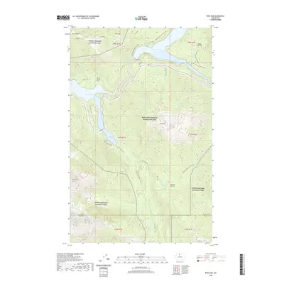 2020 Map of Ross Dam, 2020 Print