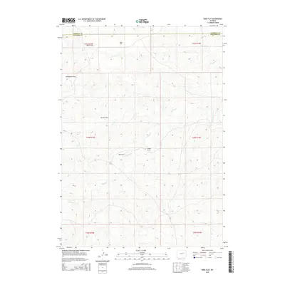 2015 Map of Ross Flat, 2015 Print