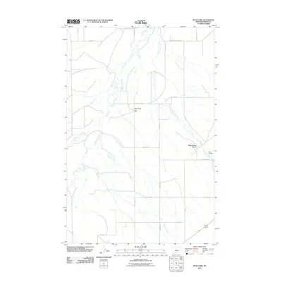 2011 Map of Ross Fork, 2011 Print