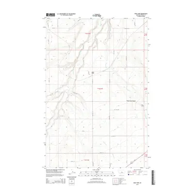 2014 Map of Ross Fork, 2014 Print