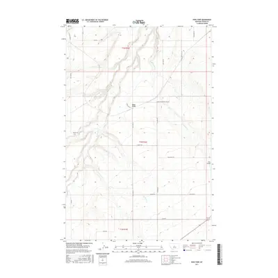 2017 Map of Ross Fork, 2017 Print