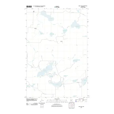 2010 Map of Ross Lake, 2010 Print