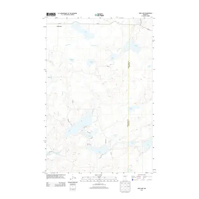 2013 Map of Ross Lake, 2013 Print