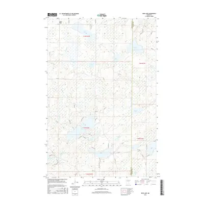 2016 Map of Ross Lake, 2016 Print