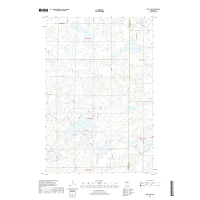 2019 Map of Ross Lake, 2019 Print