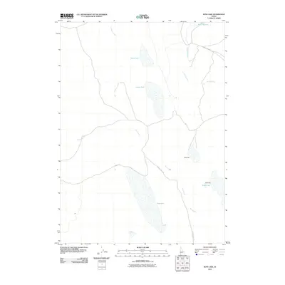 2010 Map of Ross Lake, 2010 Print