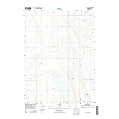 2013 Map of Ross Lake, 2013 Print