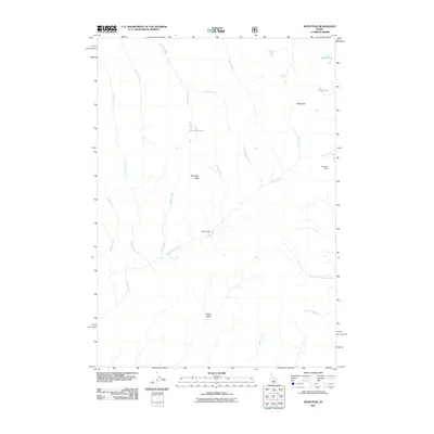 2011 Map of Ross Peak, 2011 Print