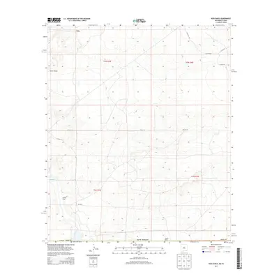 2013 Map of Ross Ranch, 2013 Print