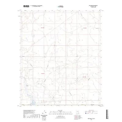 2023 Map of Ross Ranch, 2023 Print